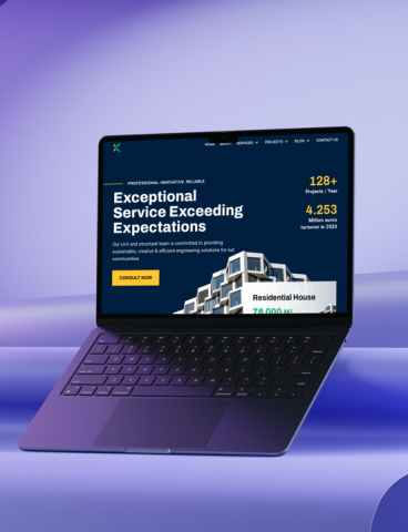 construction web design kuwait