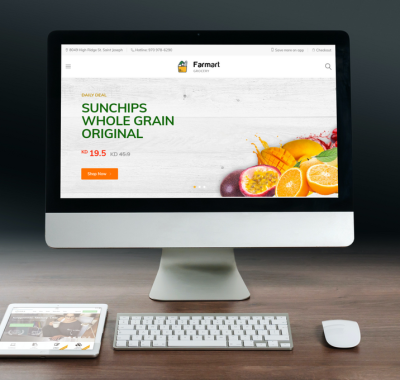 grocery web design kuwait