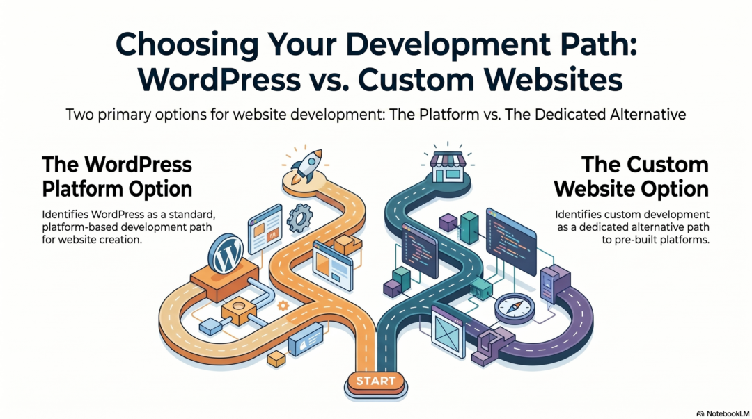Choosing Website Development Paths