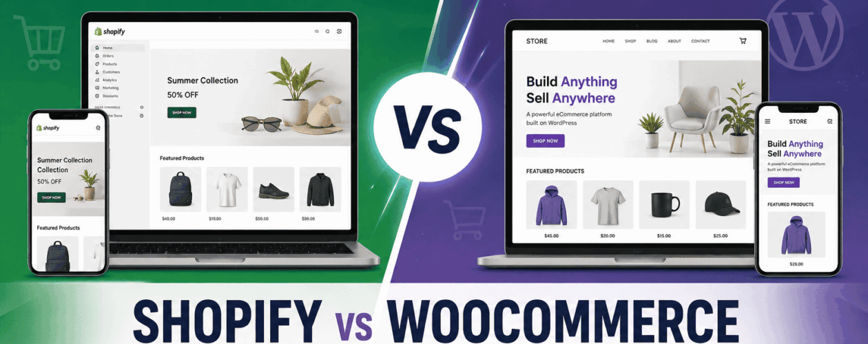 shopify vs woocommerce